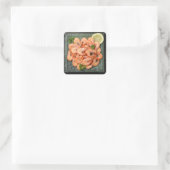 Sticker Carré Crevettes (Sac)