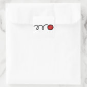 Sticker Carré Cricket (Sac)