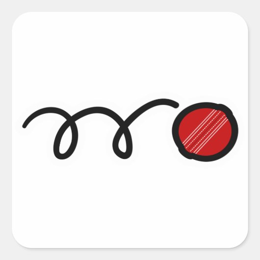 Sticker Carré Cricket (Devant)