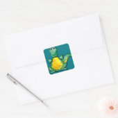 Sticker Carré Crocodile (Enveloppe)