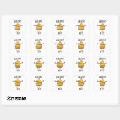 Sticker Carré Croire (Feuille)
