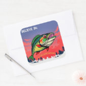 Sticker Carré Croire aux merveilles de la nature (Enveloppe)