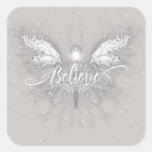 Sticker Carré Croire Fairy Starlight Imaginaire (Devant)