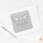 Sticker Carré Croire Fairy Starlight Imaginaire (Enveloppe)