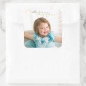 Sticker Carré Crois en la magie (Sac)