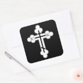 Sticker Carré Croix orthodoxe (Enveloppe)