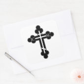 Sticker Carré Croix orthodoxe (Enveloppe)