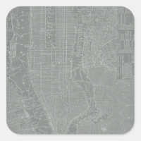 Croquis de la carte de New York