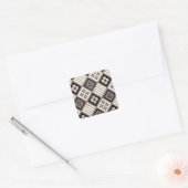 Sticker Carré Cross Batik (Enveloppe)