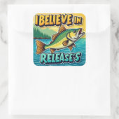 Sticker Carré Croyez aux Merveilles sous la surface ! (Sac)