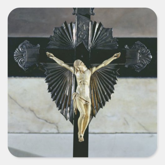 Sticker Carré Crucifix, 17th century (Devant)