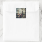 Sticker Carré Crucifixion, 1873 (Sac)