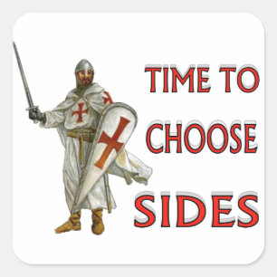 STICKER CARRÉ CRUSADER
