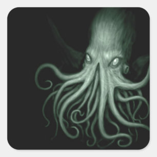Sticker Carré cthulhu