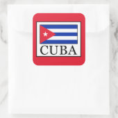 Sticker Carré Cuba (Sac)