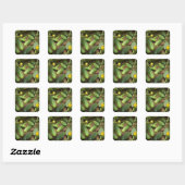 Sticker Carré Cucumbers (Feuille)