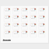 Sticker Carré Cuisine Up Fun (Feuille)