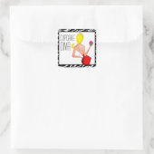 Sticker Carré "Cupcake DIVA" (Sac)