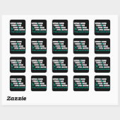 STICKER CARRÉ CURE...PTSD (Feuille)