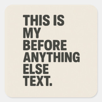 Sticker Carré custom popsocket for phone grips of any size