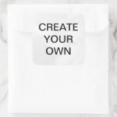 Sticker Carré Customisez votre propre (Sac)