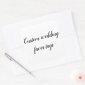 Sticker Carré Customisez votre propre faveur de mariage (Enveloppe)