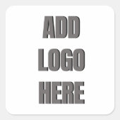Sticker Carré Customisez vous-même (Devant)