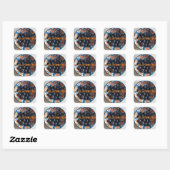 Sticker Carré Cute Berry Best (Feuille)
