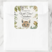 Sticker Carré Cute Bobcat Merci Woodland (Sac)