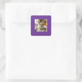 Sticker Carré Cute bunny card (Sac)