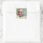 Sticker Carré Cute Custom From Santa Claus Christmas Gift (Sac)
