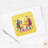 Sticker Carré Cute & Custom School Gear Collection (Enveloppe)