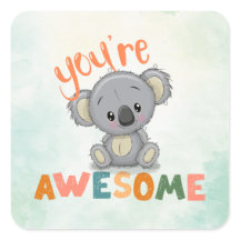 Cute Koala Vous êtes génial Professeur Récompense 