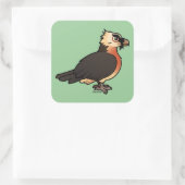 Sticker Carré Cute Lammergeier (Sac)