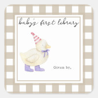 Cute Little Duck - Première bibliothèque de bébé