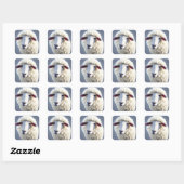 Sticker Carré Cute Sheep (Feuille)