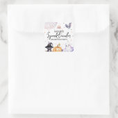 Sticker Carré Cute Spooktacular Anniversaire (Sac)