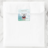 Sticker Carré Cute Sweatered Koala (Sac)