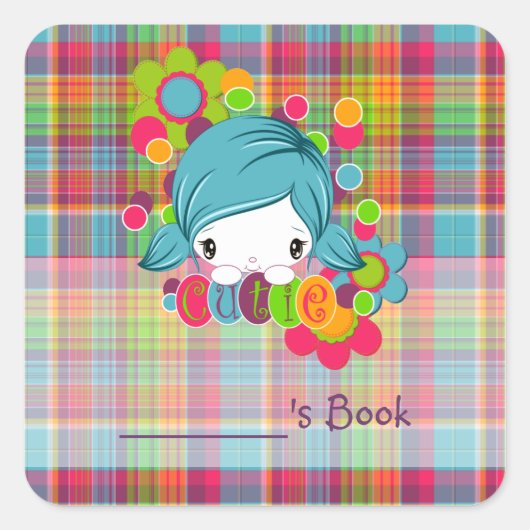 Sticker Carré Cutie (Devant)