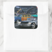 Sticker Carré Cyclone Racer (Sac)