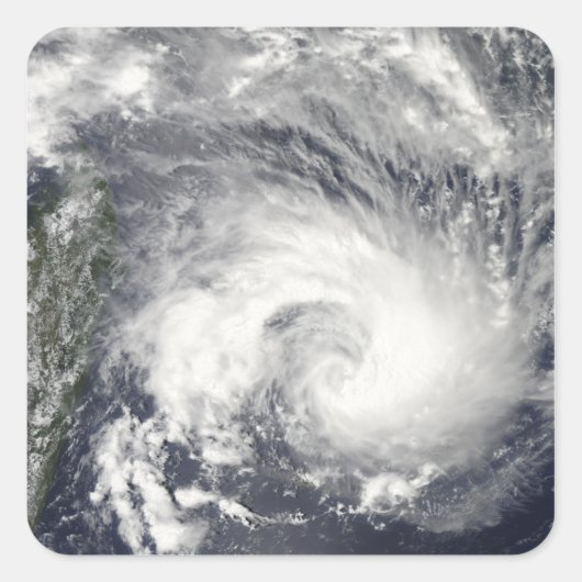 Sticker Carré Cyclone tropical Gael (Devant)