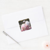 Sticker Carré Cygne de Fairytale (Enveloppe)