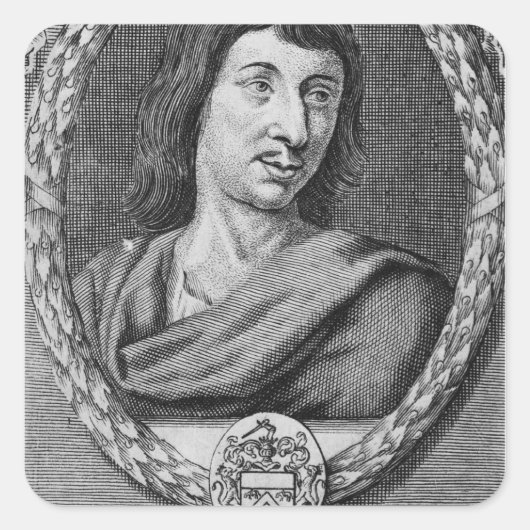 Sticker Carré Cyrano de Bergerac (Devant)