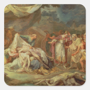 Sticker Carré Cyrus le grand