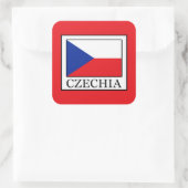 Sticker Carré Czechia (Sac)