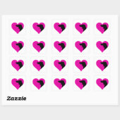 Sticker Carré Dachshund (Feuille)