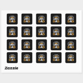 Sticker Carré Daddy Don J'Aime Mon Papa (Feuille)
