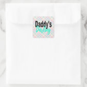 Sticker Carré Daddy's Darling (Sac)