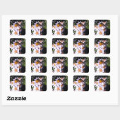 Sticker Carré Daisies de Working (Feuille)