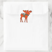 Sticker Carré Dala Moose (Sac)